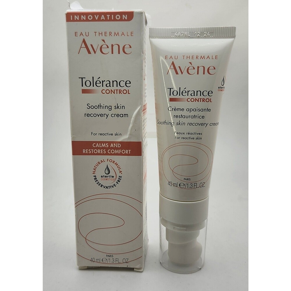 Avène Tolerance Control Soothing Skin Recovery Cream ~1.3 fl oz  ~Box Damage